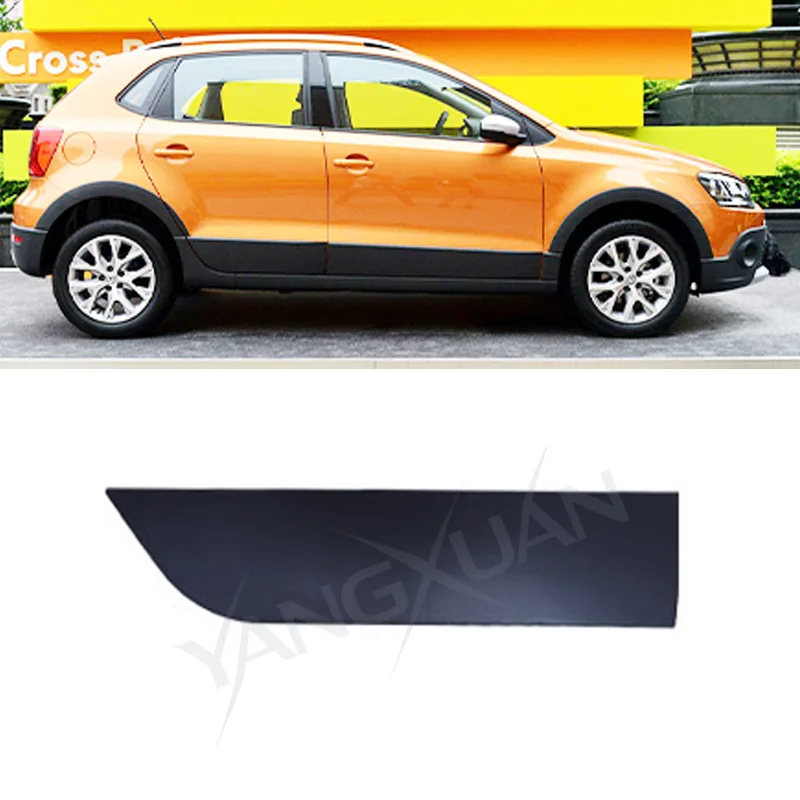 Door Lower Trim Panel Cladding Protector For VW CROSS POLO 2012-2018 Door Lower Molding Guard Body Side Moulding