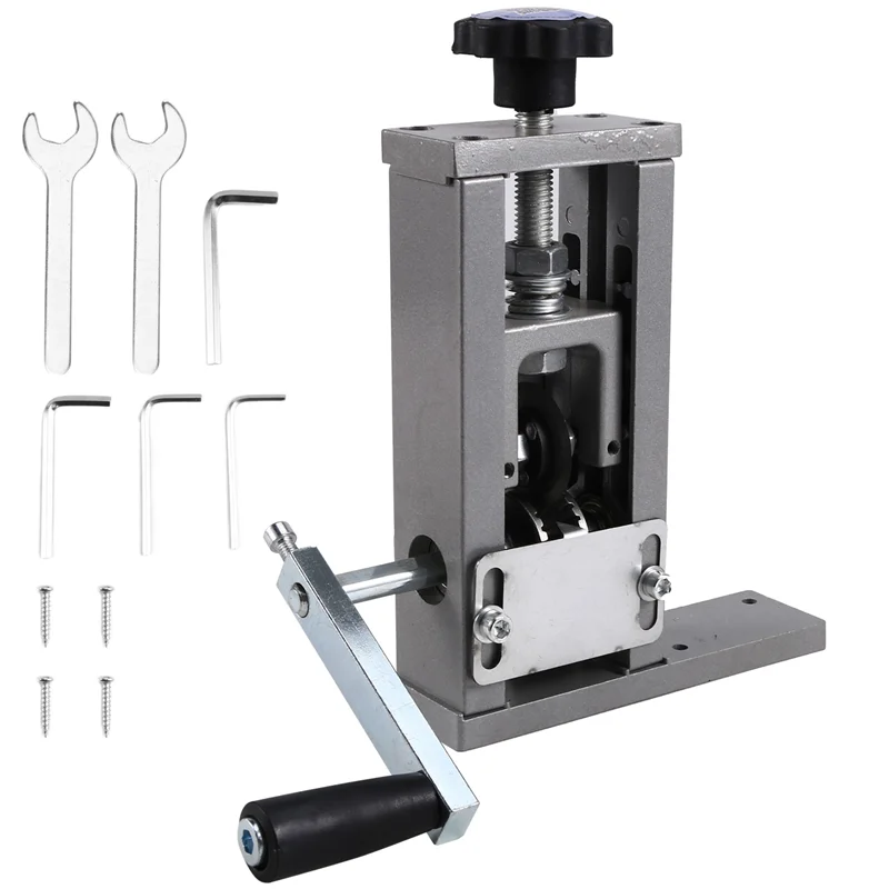 ماكينة تجريد الأسلاك اليدوية سلك 1-21 مللي متر كابل ماكينة تقشير كهربائية لإعادة تدوير كابل الأسلاك النحاسية الخردة-ABGL #1