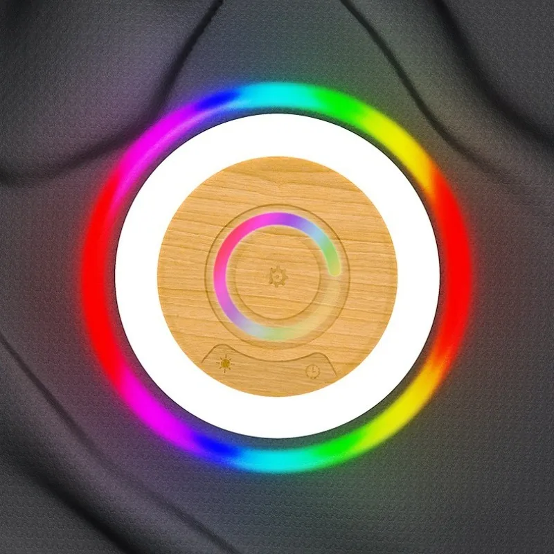 1 قطعة ضوء الليل اللمس اللون الصف Usb شحن الأطفال التحكم عن بعد الملونة جو توقيت الهدايا الإبداعية