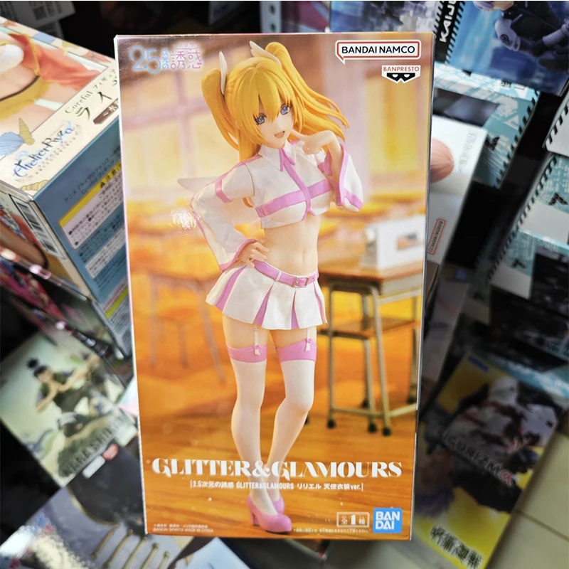 Na Stanie Bandai GLITTER & GLAMOURS 2.5D Seduction RIRISA AMANO Lily Elu Ariel Figurki Anime Model Ozdoby