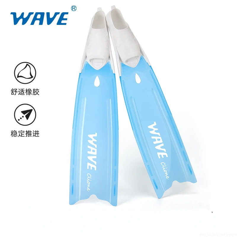 Professional Long Swimming Fin Adult Snorkel Foot Flippers Youth Free Diving Fins Water Sport Lightweight Equipment