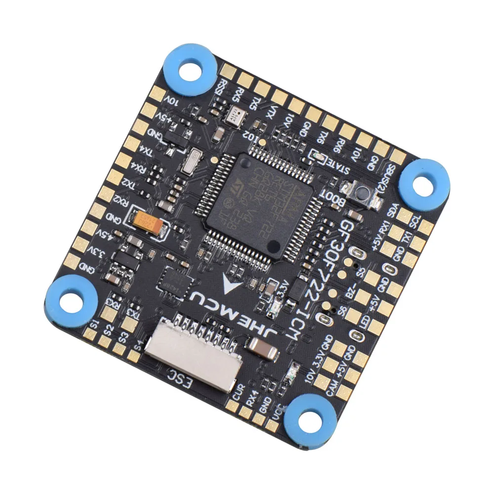 JHEMCU GF30F722‑ICM V2 F7 Stack RuiBet 45A/55A BLHELI_S 4in1 ESC Dshot600 3‑6S OSD Dual BEC 30x30mm For FPV Quadcopter DIY Parts