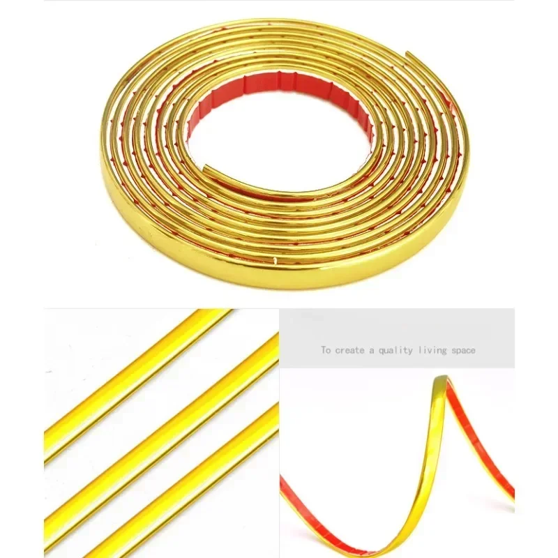 ZEXEF 3M zelfklevende spiegelframe PVC sierlijst muurbekleding lijn decorstrip achtergrond muur plafondlijn spiegelframe decor