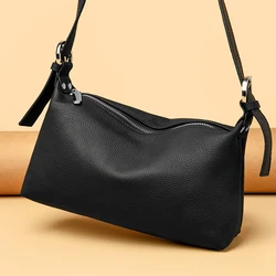 Women 100% cowhide Sac High Quality Soft Leather Luxury Purses And Handbags Women Bag Designer Women Shoulder Crossbody Bags For
