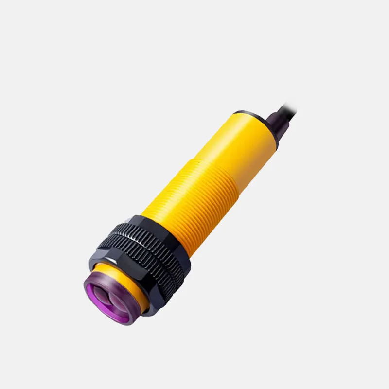 

BXUAN M18 NPN PNP diffuse reflection photoelectric switch sensor 24VAC detection distance 10cm optical sensor E3F NO NC