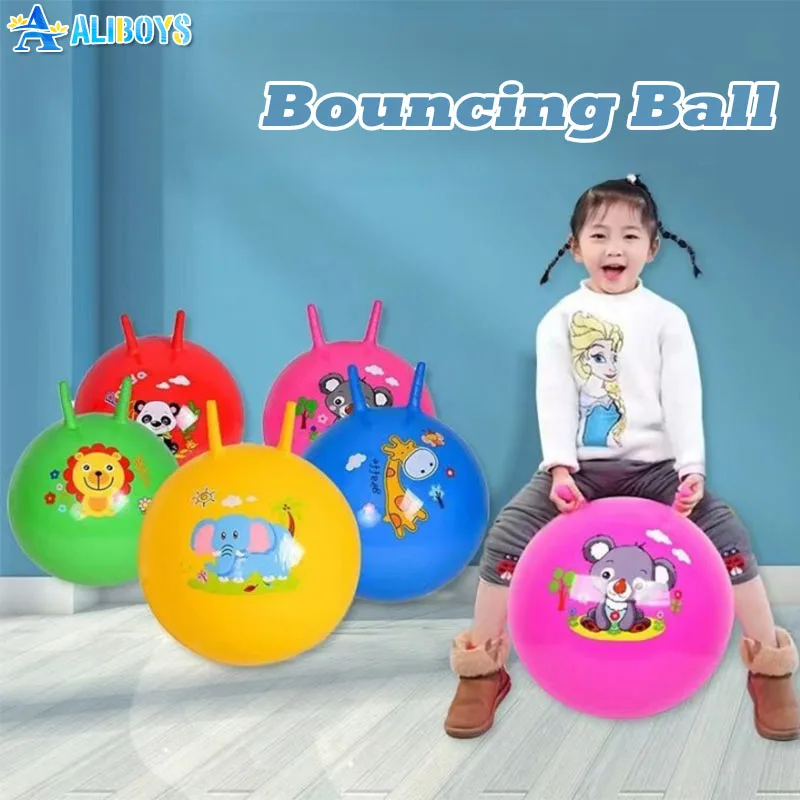 Hopper Bouncing Balls Space Children Educational Sense Catch Ball Game Outdoor Sports Toys Kindergarten Jumping Games Kid Gift