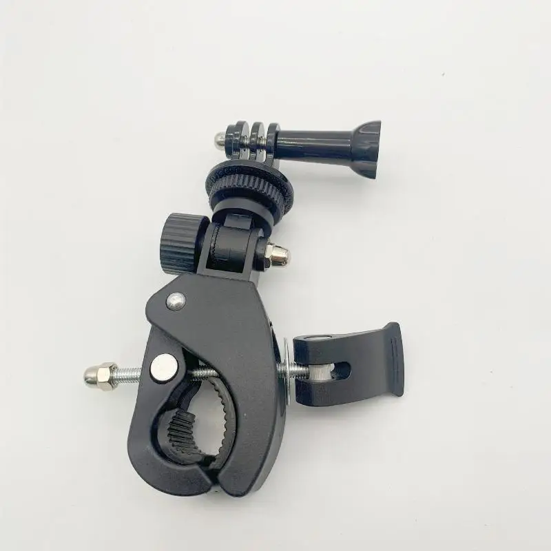 1 Set Bicycle Motorcycle Handlebar Mount Bracket For Insta360 SJCAM Holder Action Camera For 12 11 10 9 8 7 6 5 - view 5