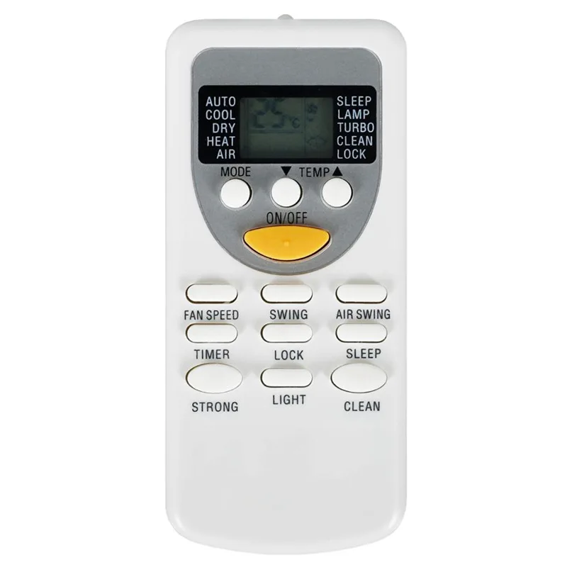 Ergonomic Aircon Remote ZH/JT-03, full functionality, economical replacement solution for outdated remotes