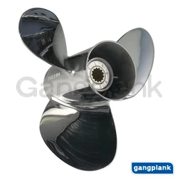 Quality Outboard Motor Stainless Steel Propeller for Yamaha 25-60HP 11 5/8X11-G 3/8X12-G 1/8X13-G 1/4X14-G 11X15-G 10 1/4X16-G
