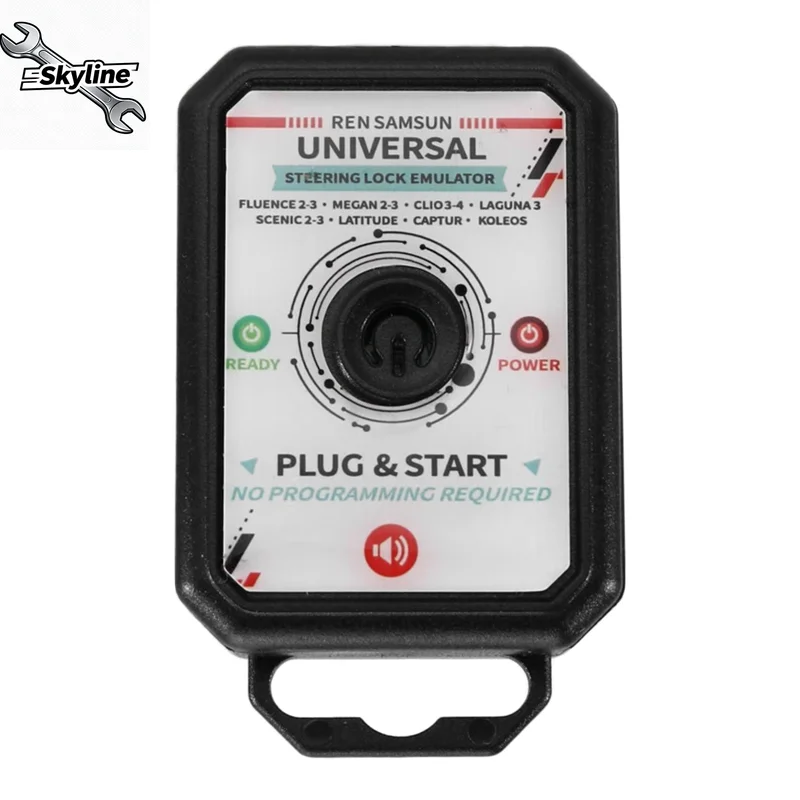 L10A Car Steering Lock Simulator ESL ELV Emulator Plug And Start With Lock Sound
