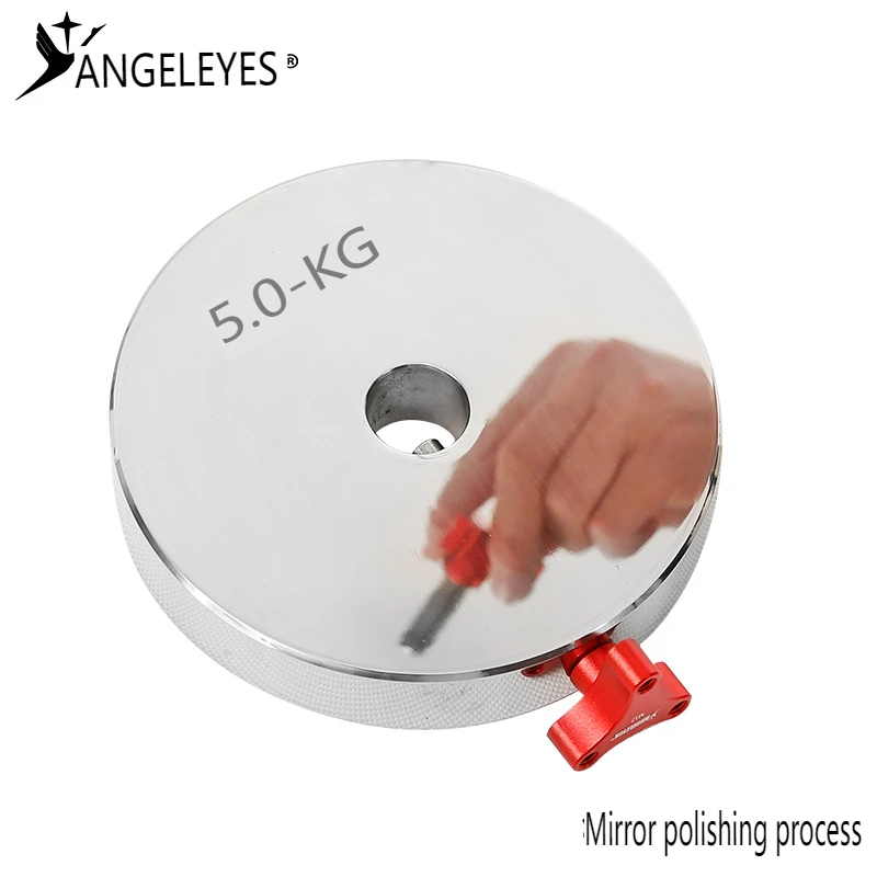 Angeleyes 5 كجم مطرقة ثقيلة من الفولاذ المقاوم للصدأ مرآة متعددة الفتحات تلميع التوازن الاستوائي للملحقات الفلكية #2