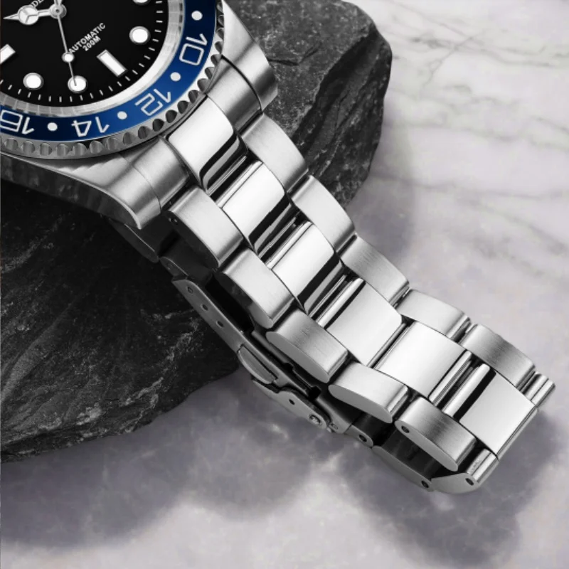 ADDIESDIVE Watches for Men Sapphire Glass 316L Stainless Steel 20Bar Diving  8215 Movement Luminous Automatic Mechanical Watches