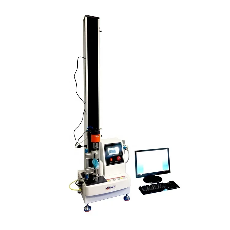 Manufacturer Cheap Fabric Plastic Polymer Tensile Tester Universal 2KN Compression Tensile Testing Machine Price