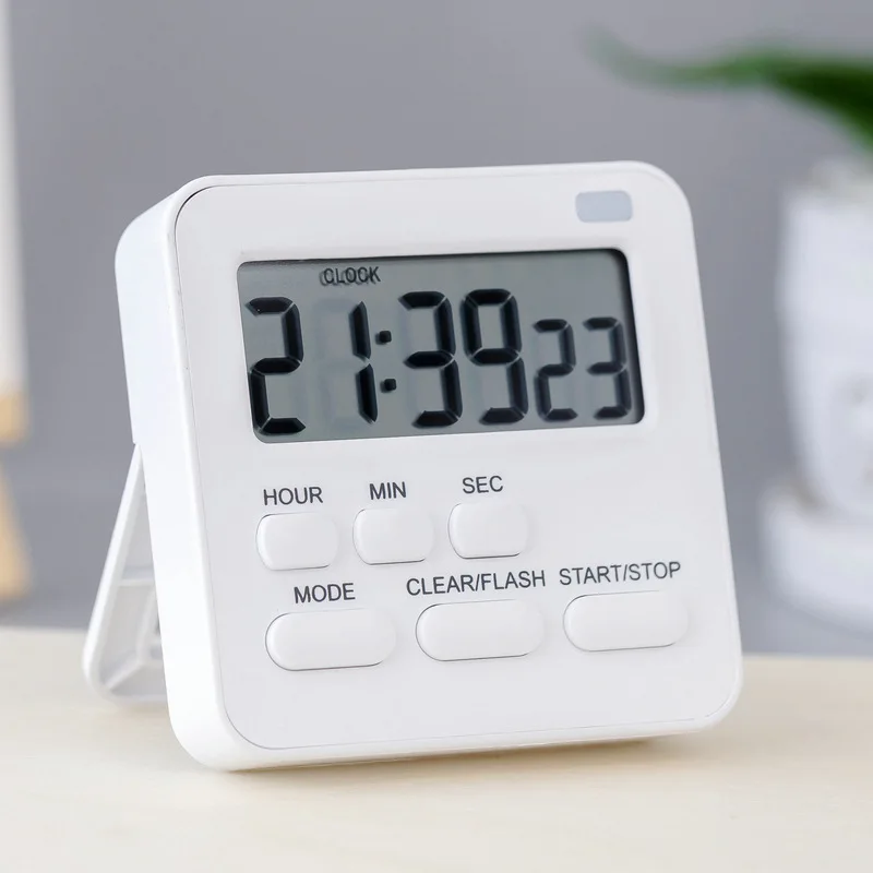 With Flashing Light Timer Cooking Kitchen  Sport Study Game  Magnetic Countdown Alarm Clock  Tools