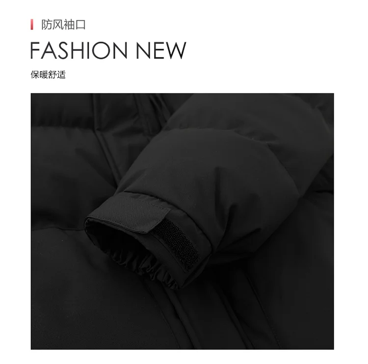 Men Autumn Winter Plus Size Hooded Cotton Coat Men Casual Detachable Hood Parkas Thick Warm Versatile Puffer Jacket Clothing