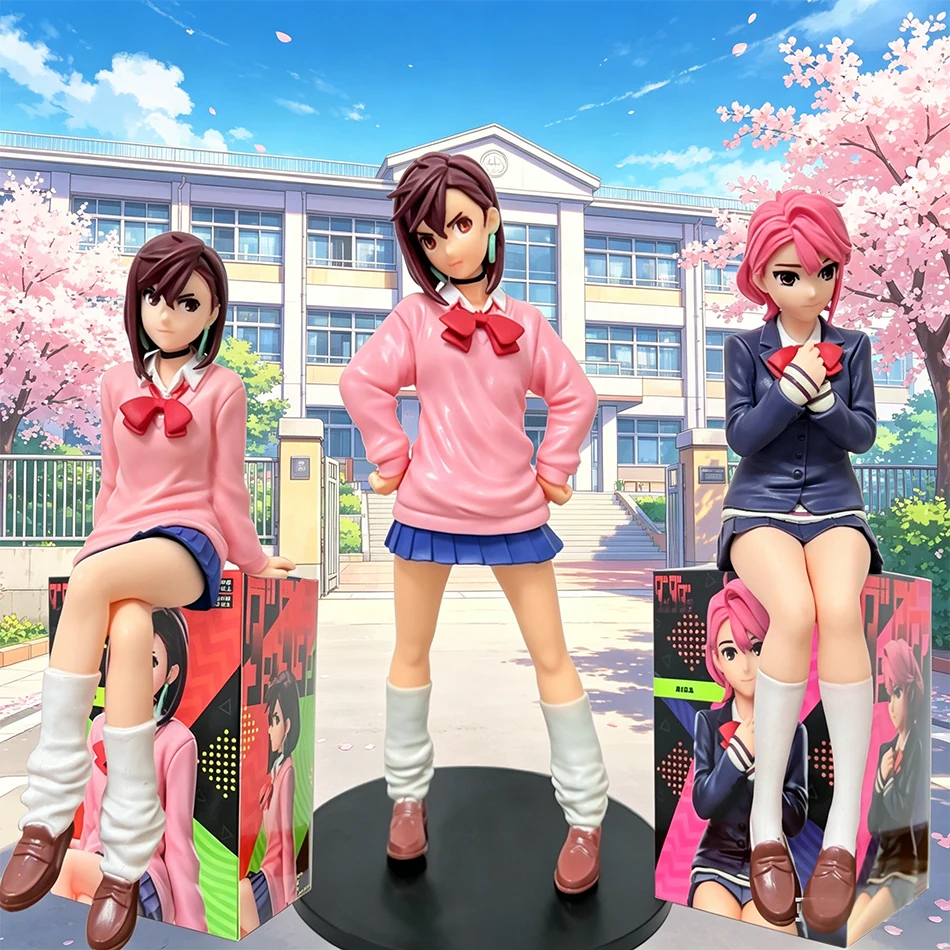 Anime Dandadan Figur Momo Ayase & Aira Shiratori 15cm PVC Actionfigur Modell Desktop-Dekoration Sammlerstücke Geschenke Bestseller