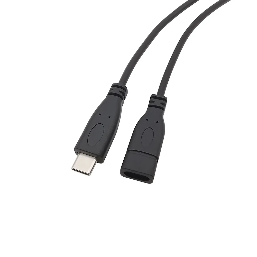 USB C 타입 수 암 플러그 전원 공급 장치 충전기 커넥터, DIY 수리 케이블, 용접 타입 와이어, 2 핀, 4 핀 USB-C, 0.3m, 1m, 2m