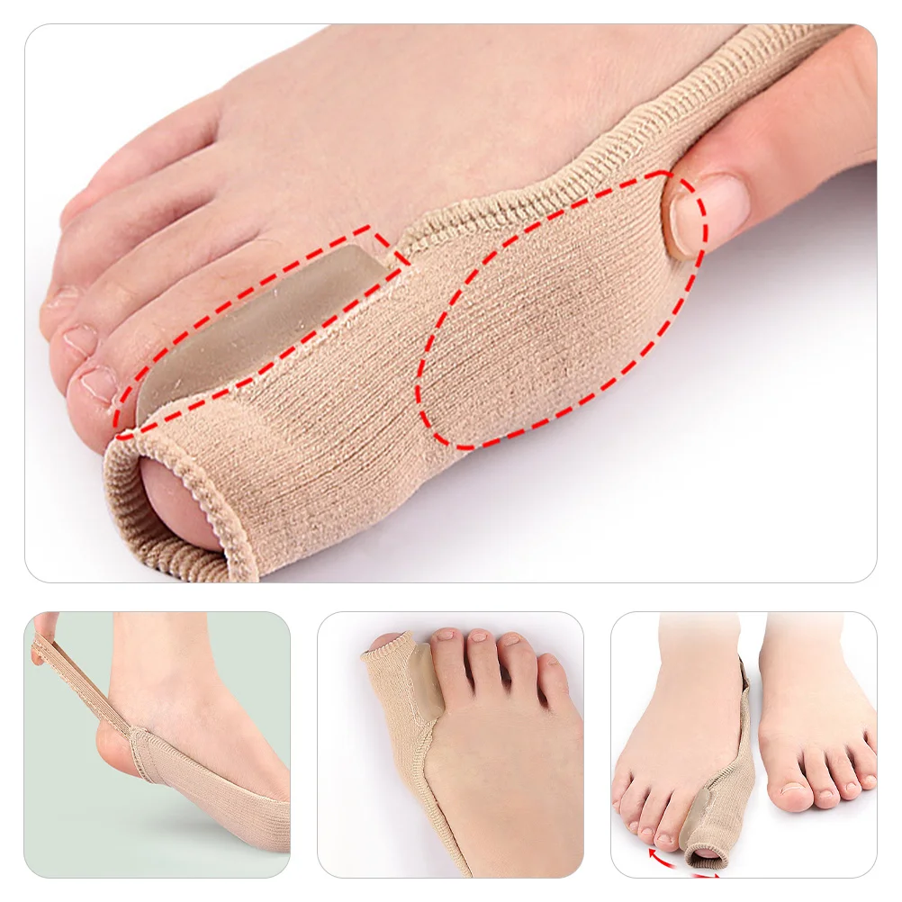 

Foot Hallux Corrector Bunion Spacer Toe Separator Soft Comfortable Bunion Correction For Women Men Hammertoe Relief Daily Use
