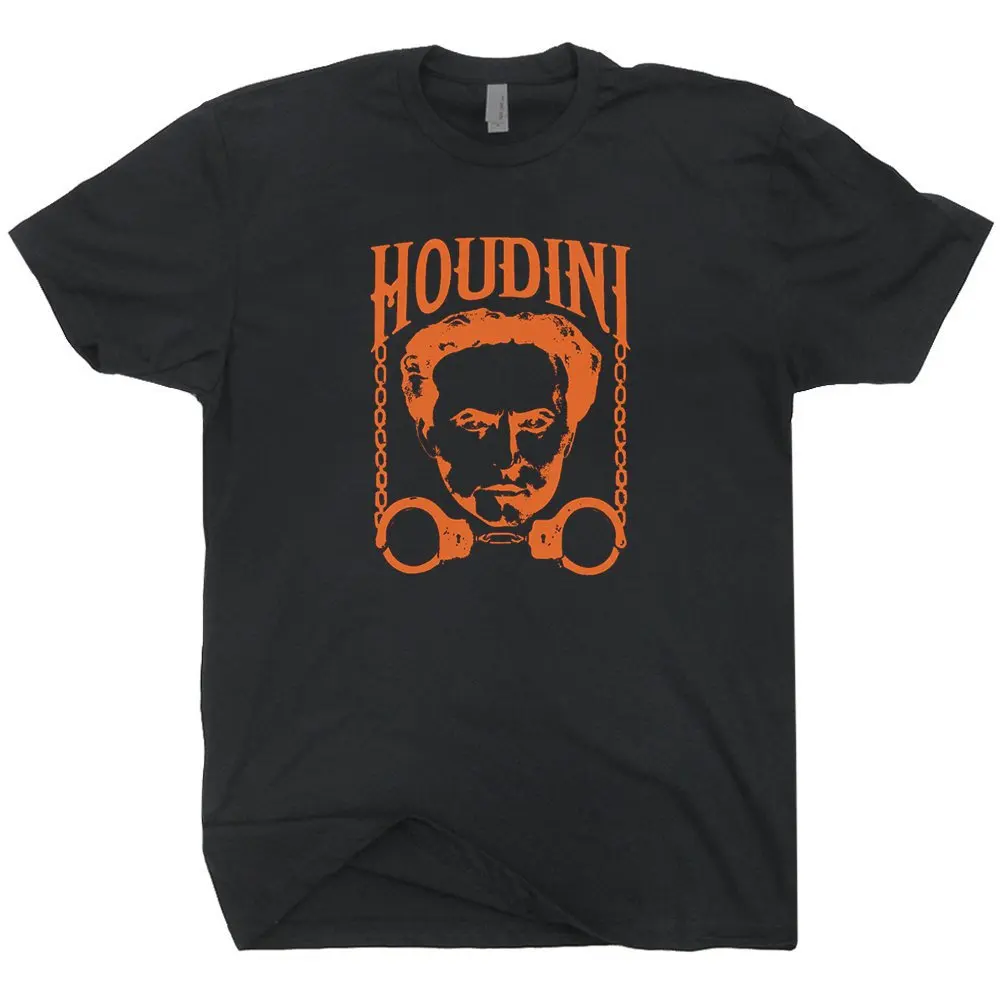 Harry Houdini T Shirt Magician Shirts Harry Houdini Poster Retro Shirts Vintage Las Vegas Shirt Circus Freak Shirt