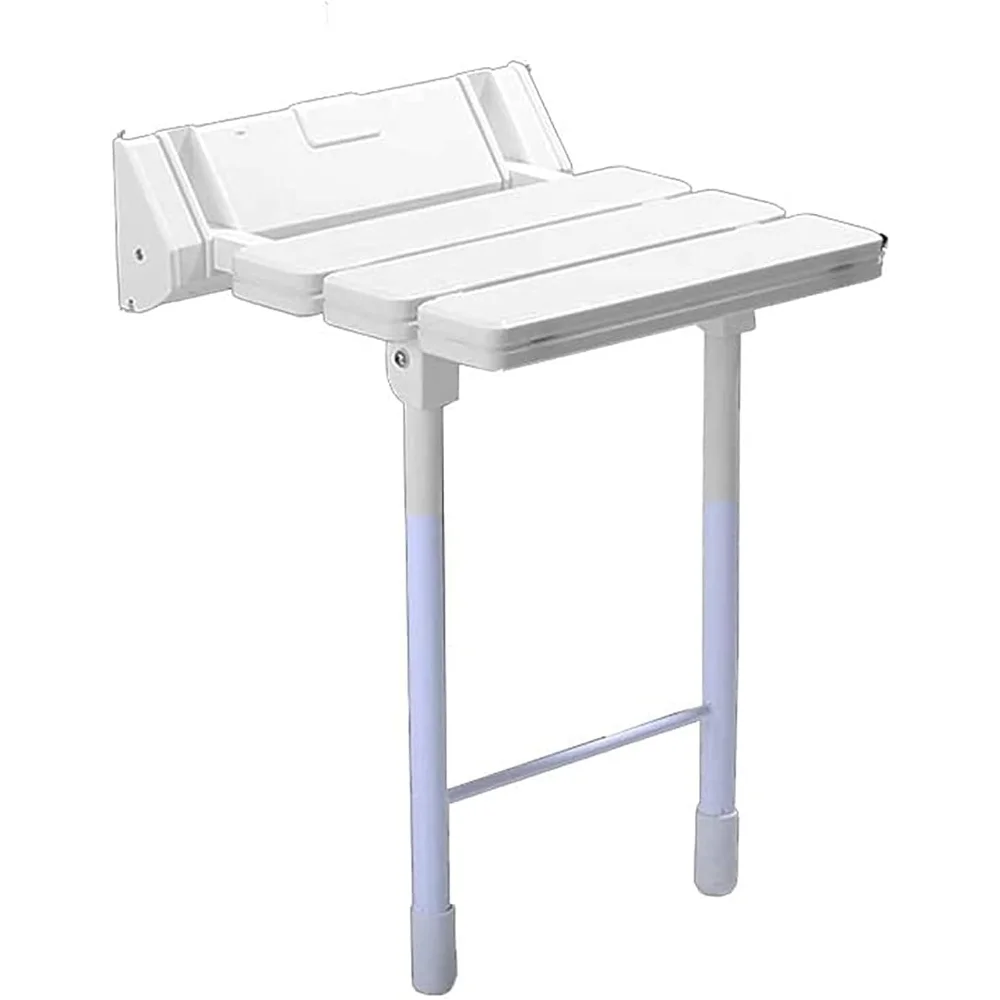 

Shower Seat,Shower Stool Non-Slip Folding Bathroom Stool Bathroom Wall Chair Change Shoes Wall Stool Maximum