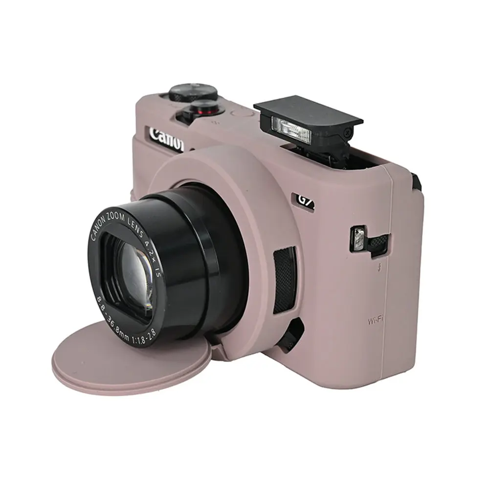 Soft Rubber Silicone Case for Canon PowerShot G7X Mark II III