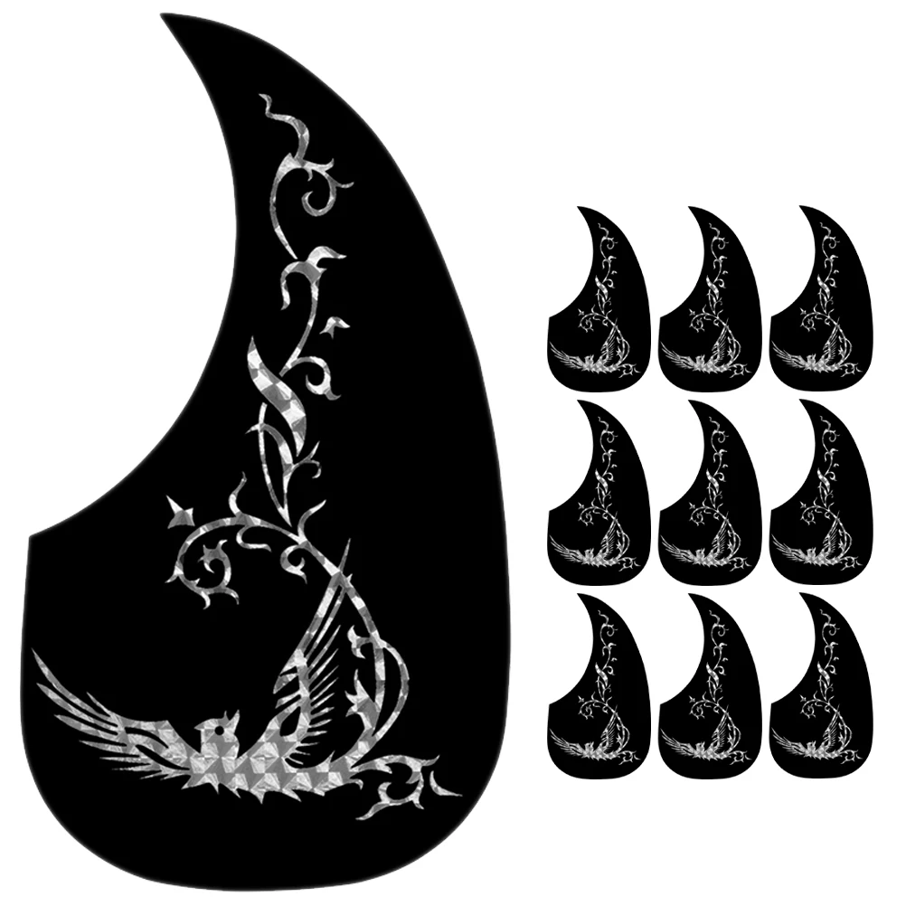 

10 Pcs Guitar Pickguard Blank Scratch Plate Acoustic Proof Scraper Guards Protector Folk