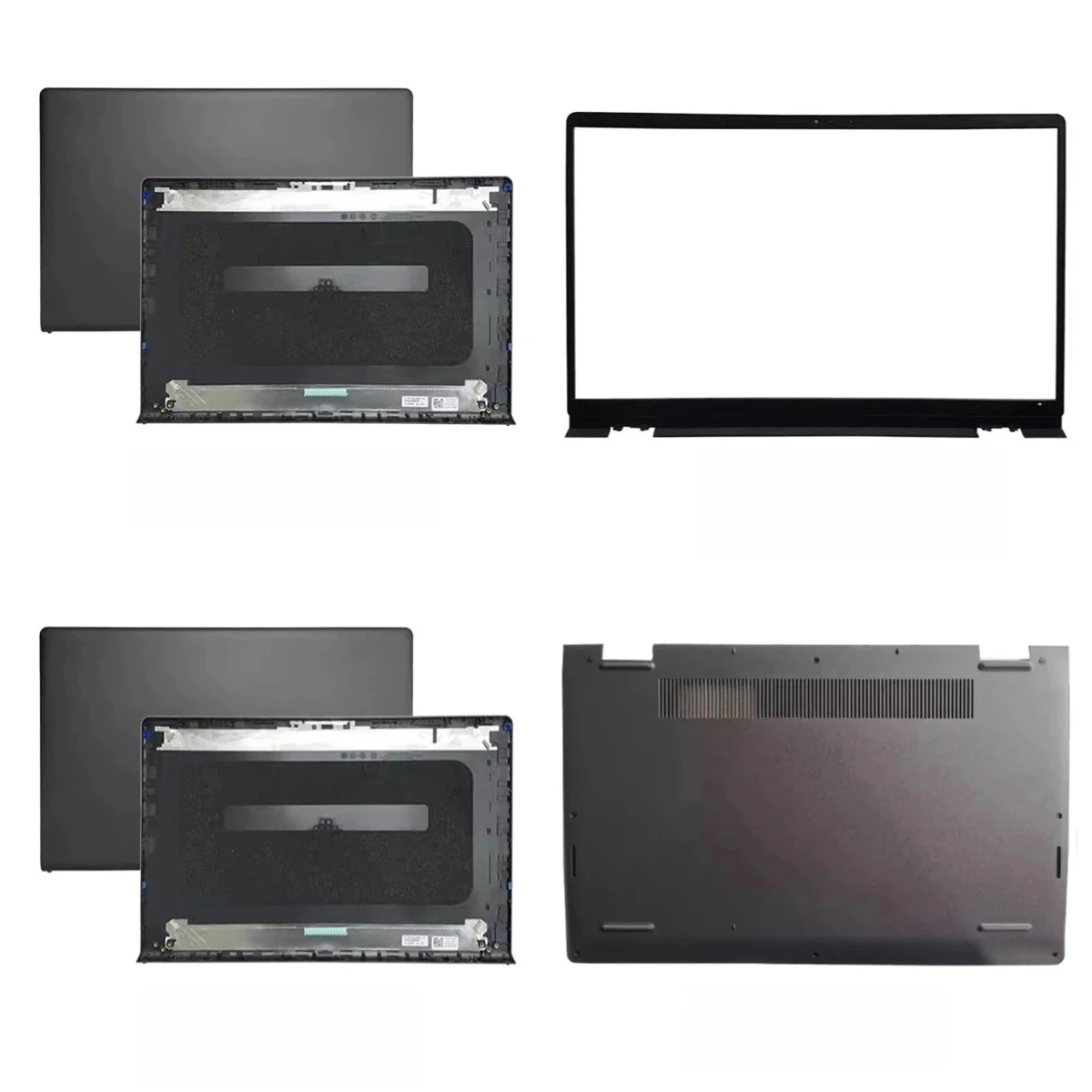 For Inspiron 15 3530 3535 laptop rear cover top lid front frame upper lower palm rest case housing hinges black