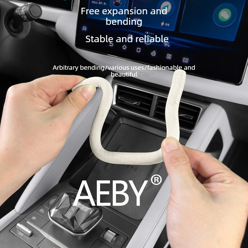 

AEBY For BYD Atto 2 Smart Driving Editio 2024-2025 Flexible Center Console Hook,Multi-Position Hanger,Adjustable Car Hook