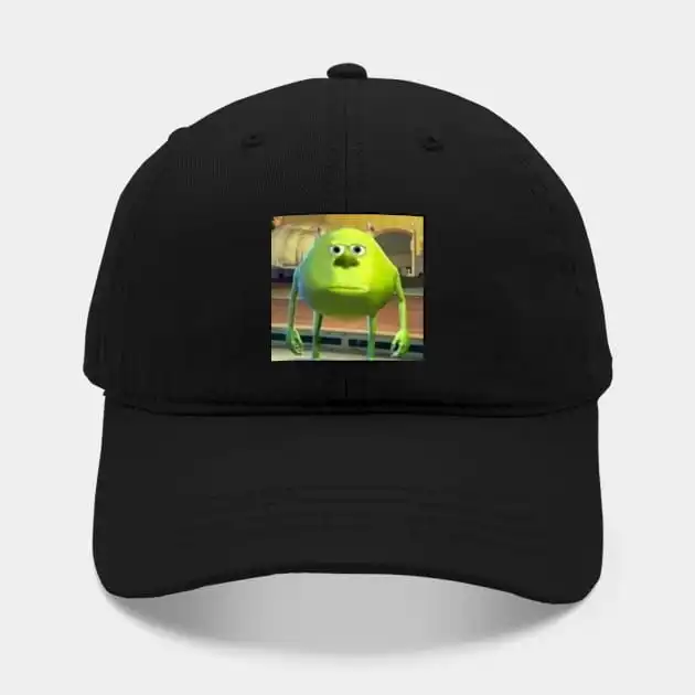 Mike Wazowski With Sully Face Meme Hat For Men Women Summer Outdoor Sun Baseball Hats New Fashion Hat