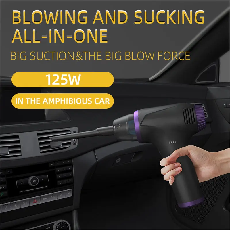 15000mAh Portable Compressed Air Blower High Power Brushless Multifunction Air Duster Cleaner for Keyboard Computer Cleaning