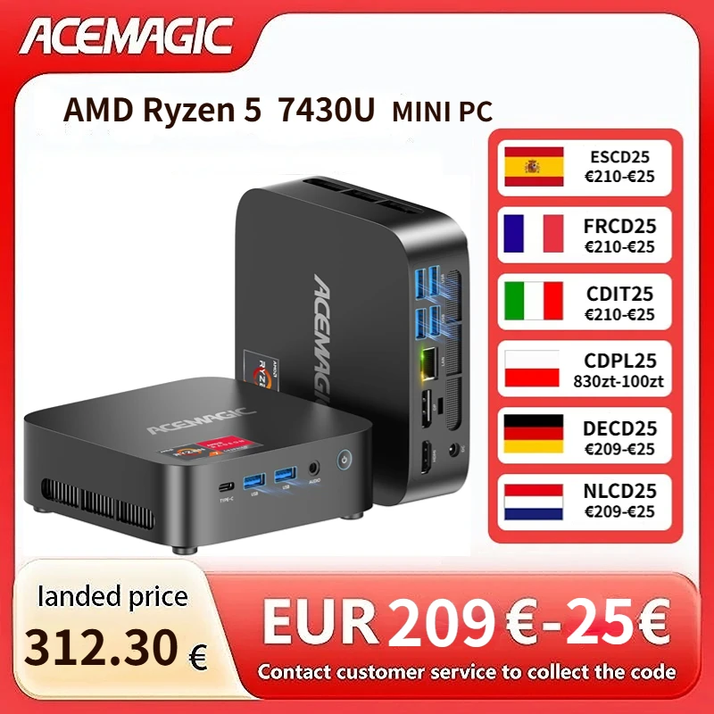 Acemagic Mini Pc Am…