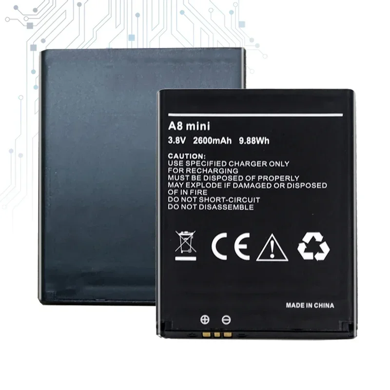 A8 Mini Mobile Phone Batteries Battery for AGM A8 Mini Portable Battery Warranty + Track NO