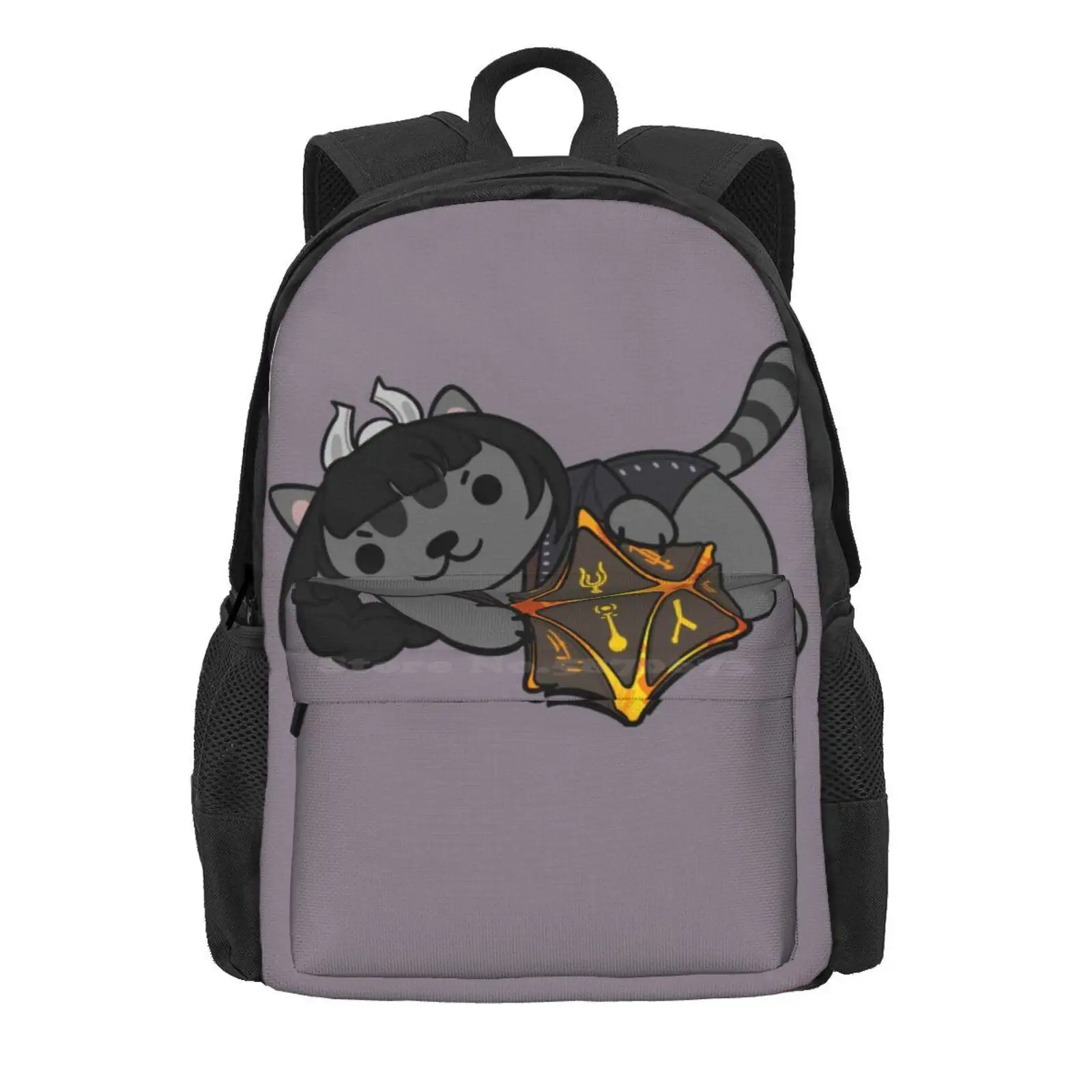 Shadowheart Cat | Baldurs Gate 3 | Bg3 Hot Sale Schoolbag Backpack Fashion Bags Baldurs Gate 3 Bg3 Astarion Gale Shadowheart