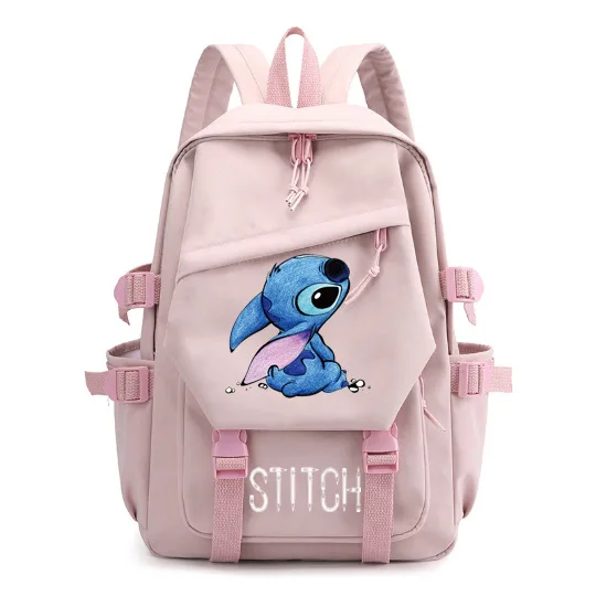 Cute Stitch Backpack for Boy Girl School Student Teenager Book Bags Women Rucksack Kawaii Travel Backpack Mochila Escolar