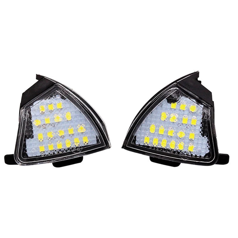 2Pcs/Set LED Under Side Mirrors Lamp 18 SMD High Quality for VW Volkswagen Golf 5/Golf 5 Plus/Jetta/Passat/Eos Super Bright