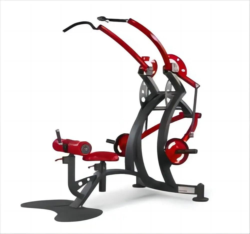 Steel Plate Loaded Machine, Plate Loaded Panata Lat Machine Convergent Trainer Gym Use Steel Chest Back Shoulder