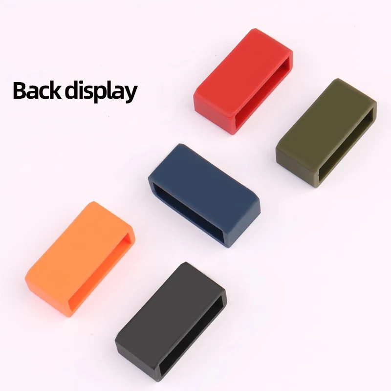 カシオG-SHOCK用シリコンストラップリング,アクティビティサークル,22mmリングバックル,4個,gstb100,h13w300,w400g,s110,s310,gst210