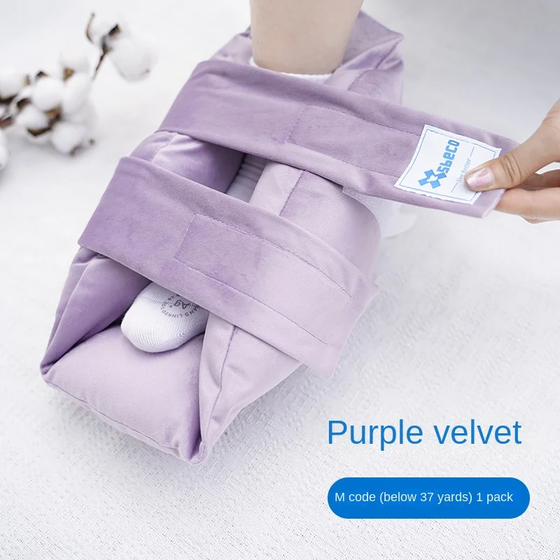 Winter Thermal Comfort Foot Sleeves, Pressure Relief Soft Foot Warm Covers for Long Time Lying and Resting at Home