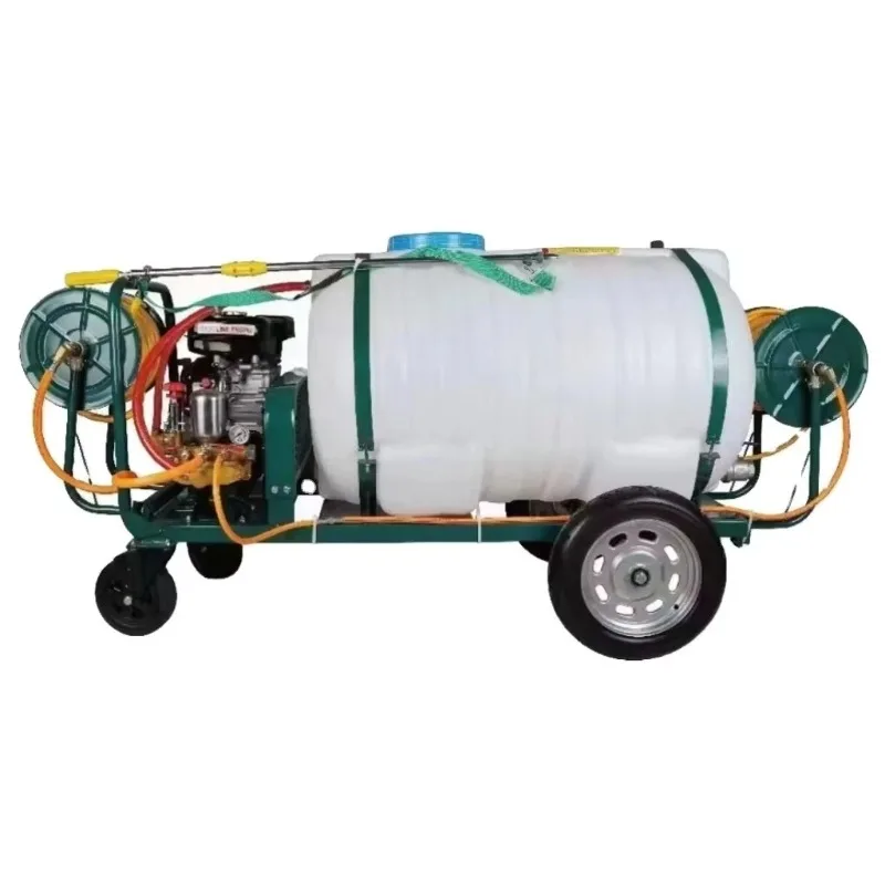 

500L Agricultural Sprayer Trolley Type Engine Sprayer 7HP 500L Electric Sprayer