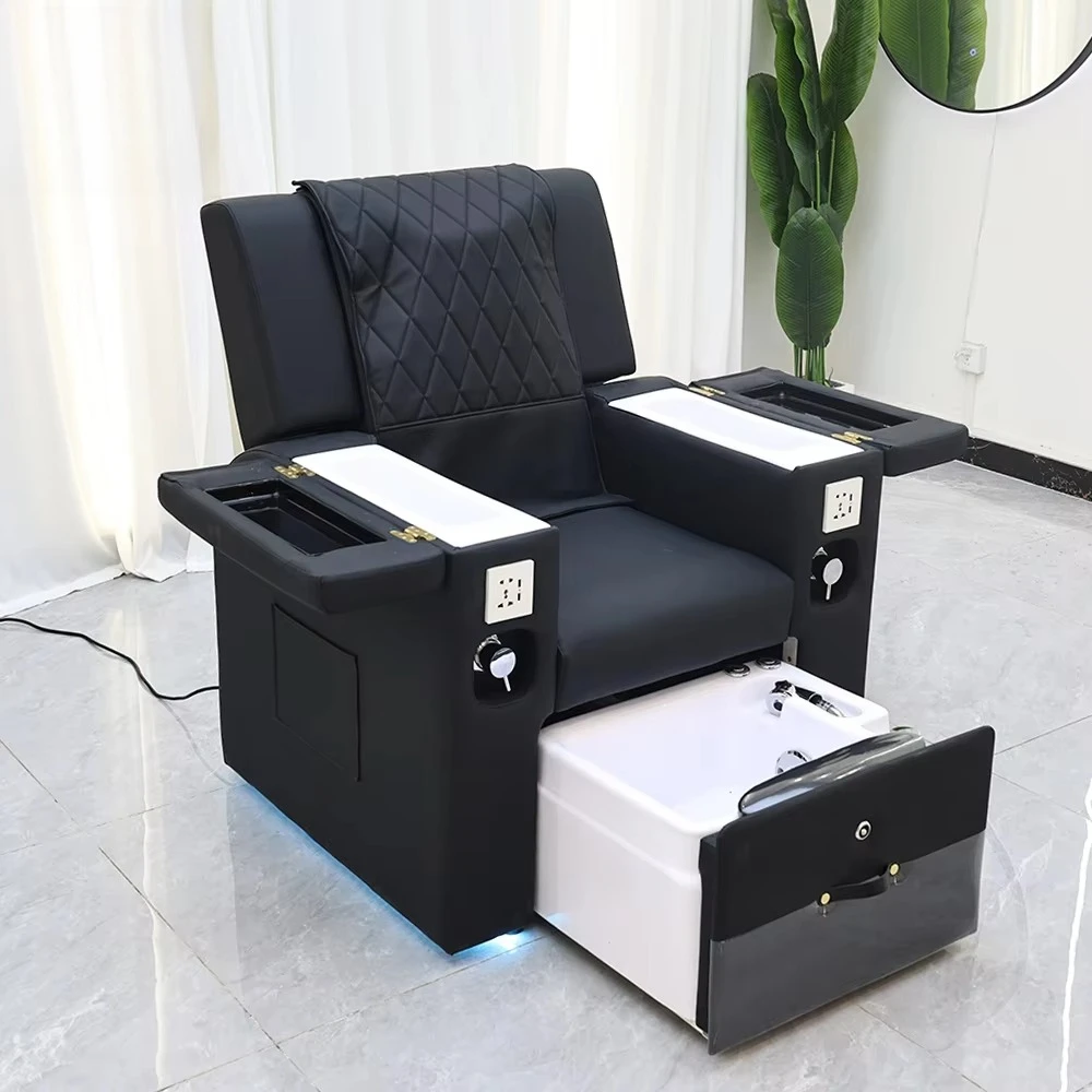 Muebles De salón De belleza, sillas De estación De pedicura De lujo sin plomería, Silla De pedicura, Silla De Spa para pies, Silla De Pedicura