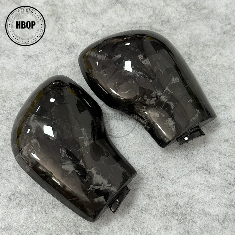 Car shift handball side cover modified with genuine carbon fiber material to enhance driving experience for Golf 7 Passat B7 B8