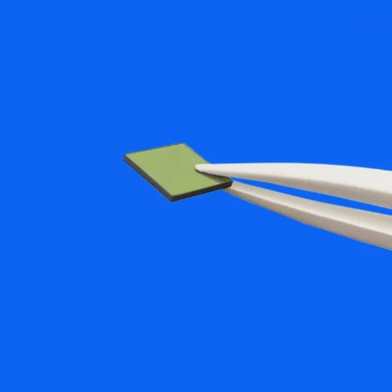 1Pcs 4H-N Conductive SiC Wafer 15x15/20x20/25x25mm Thickness 0.35mm Single Crystal Substrate for Semiconductor Research
