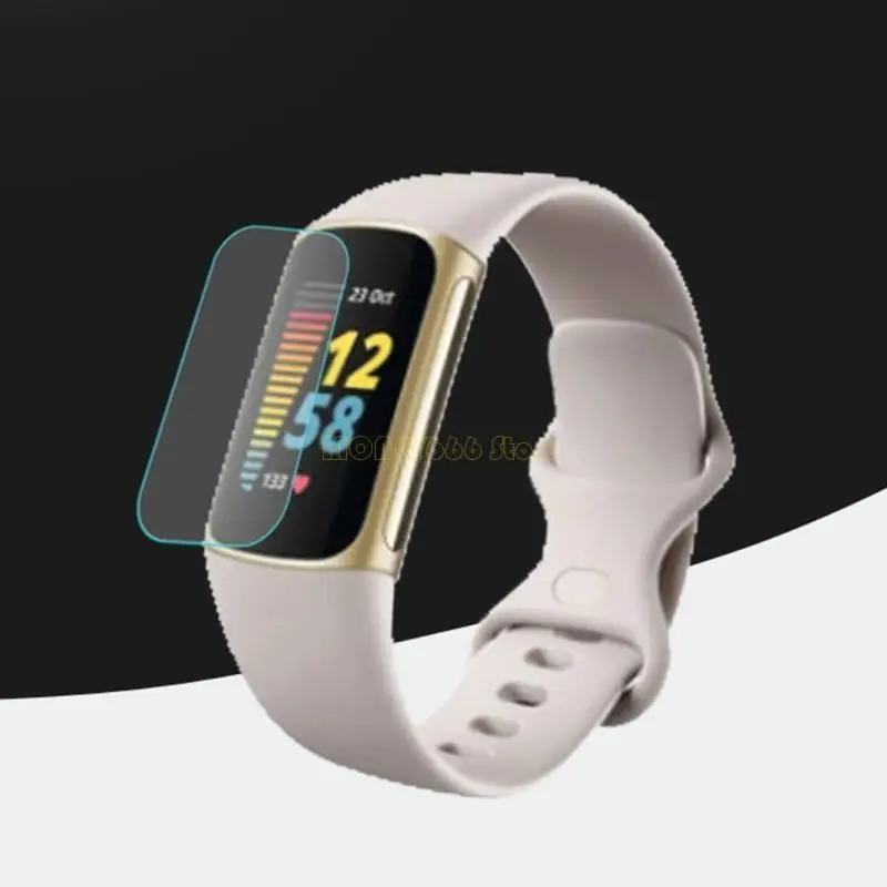 F62C, совместимый с платежным зарядом 5 Screen Protector 5 Pack Полное покрытие гибкая пленка TPU Clear Soft Anty-Scratch