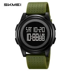 SKMEI 2378  Sports Watches for Men Women Student 5Bar Waterproof Stopwatch Army Wristwatches Clock Horloges Mannen Cool Digital