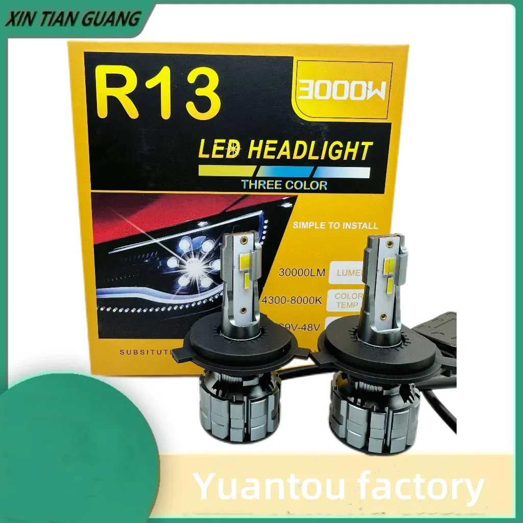 XTG Car led headlights H4 H7 H11 ultra-bright built-in drive high-power car headlights headlight bulbs modified headlights