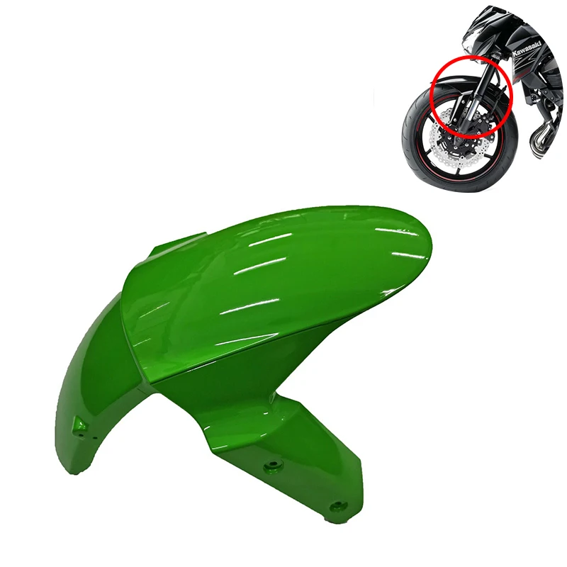 

Motorcycle Accessories ABS PLASTIC Front Fender Mud Guard Hugger Fairing For KAWASAKI NINJA ZX10R ZX6R Z800 Z1000