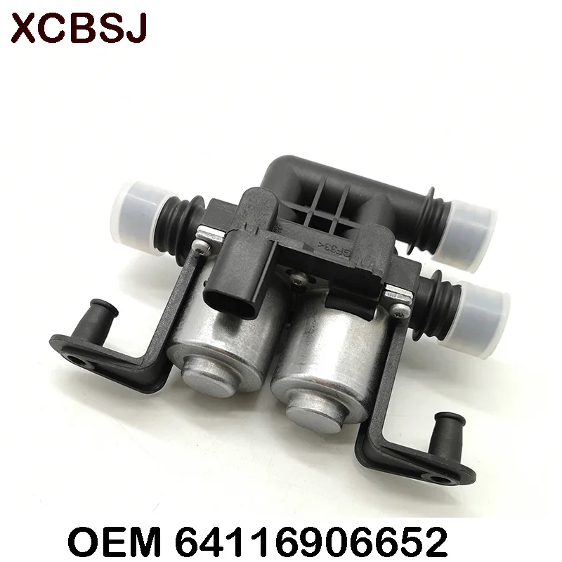 Heater Control Valve Solenoid 64116906652 For BMW E60 E63 E65 E66 535i 535i xDrive 535xi 545i 550i 645Ci X5 5 6 7 Series