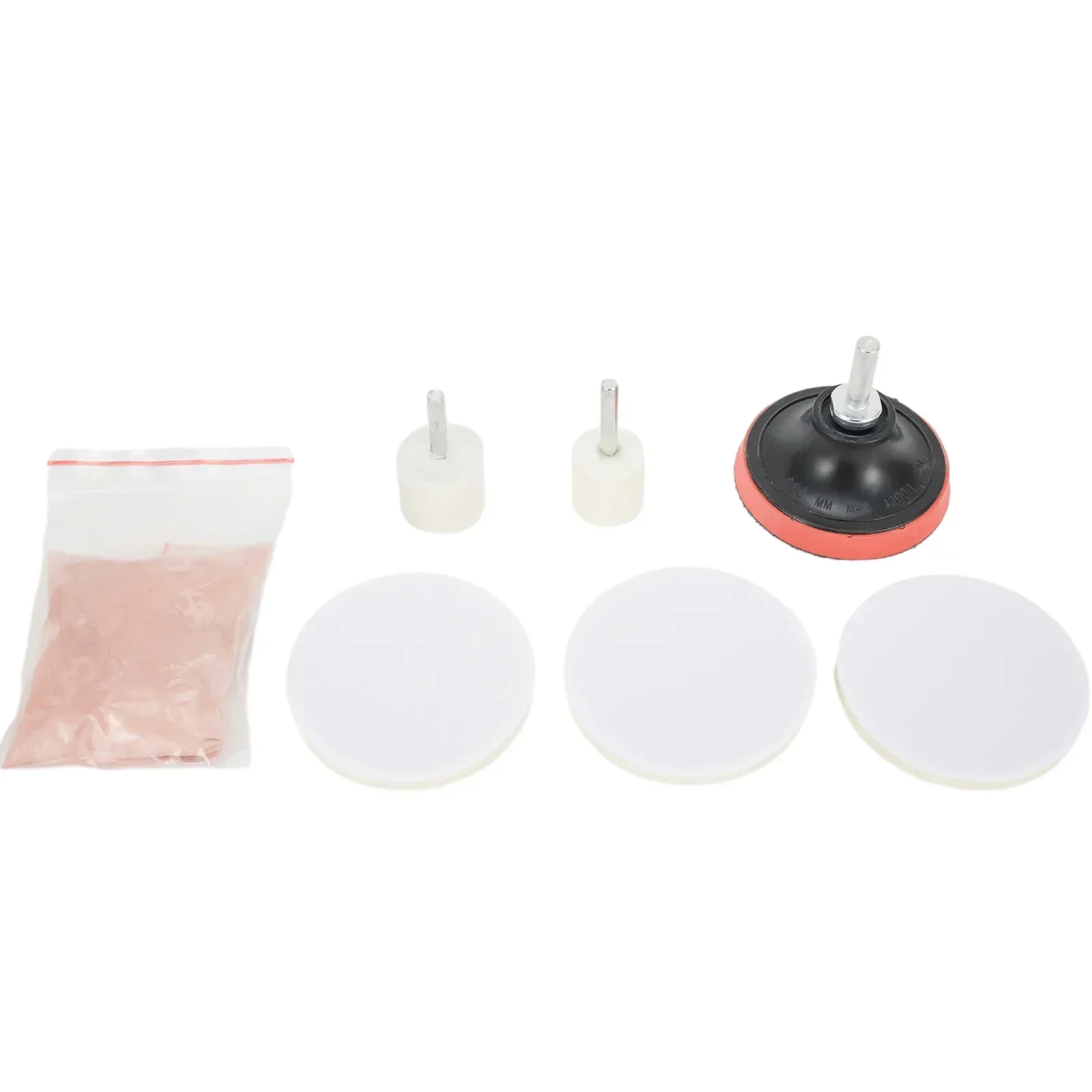 New 8x Cerium Oxide Glass Polishing Kit Windscreen Scratch Remover Felt Pad Accessories For Vehicles