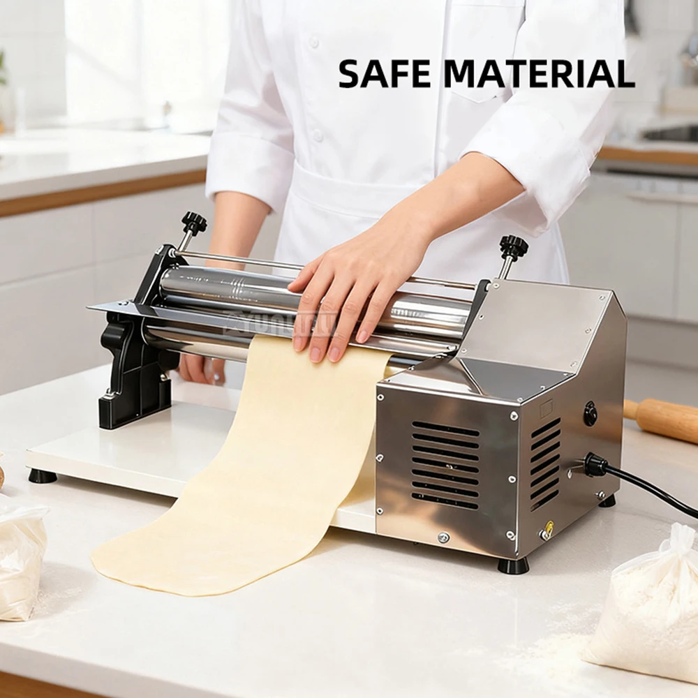 Kitchen Dough Presser Adjustable Pizza Noodle Press Machine Electrical Appliances