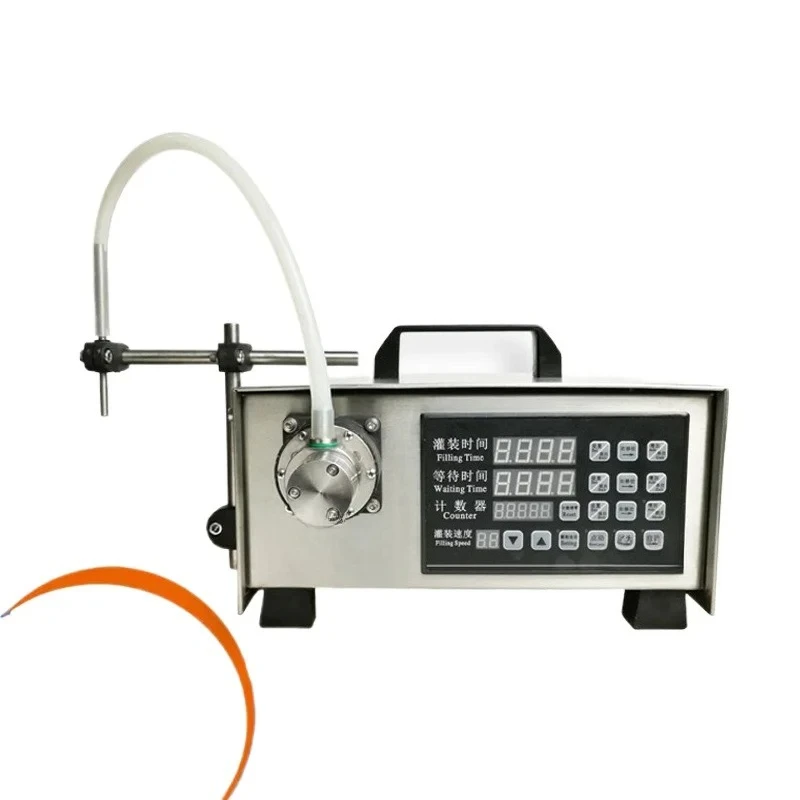 Liquid filling machine Quantitative and accurate food grade high temperature acid and alkali resistant semi-automatic